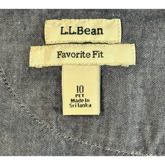 LL Bean Skirt Women's Light Brown Corduroy Retro 5 Pocket Style Size 10 Petite - Picture 8 of 12